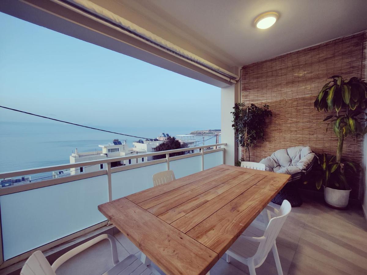 Luxury Seaview Appartment Rethymno  ภายนอก รูปภาพ